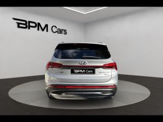 75013 : Hyundai Paris 13 - BPM Cars - HYUNDAI Santa Fe - Santa Fe - Typhon Silver Métal - Traction - Hybride : Essence/Electrique