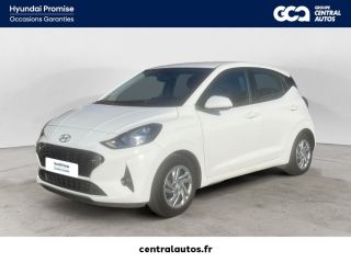 69190 : Hyundai Lyon Sud - Groupe Central Autos - HYUNDAI i10 Intuitive - i10 III - Blanc - Boîte manuelle - Essence sans plomb