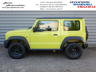 52000 : Hyundai Chaumont - Garage Michel Bazin - SUZUKI Jimny - Jimny - Kinetic Yellow + Bluish Black Pearl - Transmission intégrale - Essence