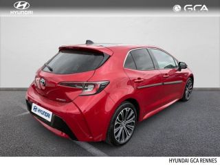 35510 : Hyundai Rennes - GCA - TOYOTA Corolla - Corolla - Rouge Intense métallisé - Traction - Hybride : Essence/Electrique