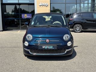 04100 : Hyundai Manosque - Pedinielli - FIAT 500 SERIE 9 EURO 6D-FULL Dolcevita - 500 II - Bleu - Boîte manuelle - Essence sans plomb
