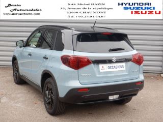 52000 : Hyundai Chaumont - Garage Michel Bazin - SUZUKI Vitara - Vitara - So'Color Ice Grayish Blue/Black métal - Traction - Essence/Micro-Hybride