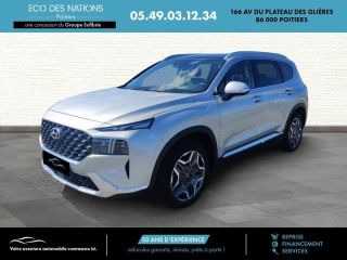 86000 : Hyundai Poitiers - Eco des Nations - HYUNDAI Santa Fe - Santa Fe - Magnetic Force Métal - Transmission intégrale - Hybride rechargeable : Essence/Electrique