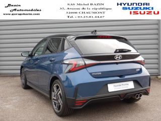 52000 : Hyundai Chaumont - Garage Michel Bazin - HYUNDAI i20 - i20 - Vibrant Blue Métal/Toit+rétros Black - Traction - Essence