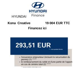 83130 : Hyundai Toulon - Autodif SAS - Groupe BALDASSARI - HYUNDAI KONA ELECTRIC Creative - KONA ELECTRIQUE - Gris - Automate à fonct. Continu - Courant électrique