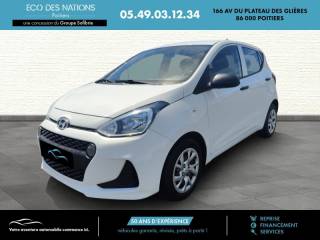 86000 : Hyundai Poitiers - Eco des Nations - HYUNDAI i10 - i10 - Blanc - Traction - Essence