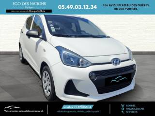 86000 : Hyundai Poitiers - Eco des Nations - HYUNDAI i10 - i10 - Blanc - Traction - Essence