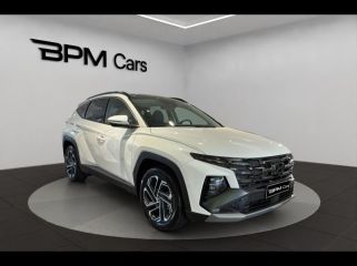 75013 : Hyundai Paris 13 - BPM Cars - HYUNDAI Tucson - Tucson - Serenity White Métal - Traction - Hybride : Essence/Electrique