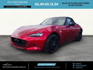 86000 : Hyundai Poitiers - Eco des Nations - MAZDA MX-5 - MX-5 - Rouge - Propulsion - Essence