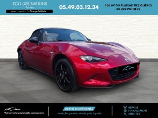 86000 : Hyundai Poitiers - Eco des Nations - MAZDA MX-5 - MX-5 - Rouge - Propulsion - Essence