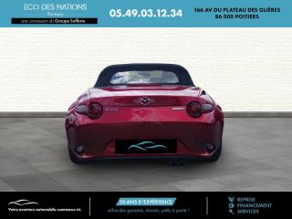 86000 : Hyundai Poitiers - Eco des Nations - MAZDA MX-5 - MX-5 - Rouge - Propulsion - Essence