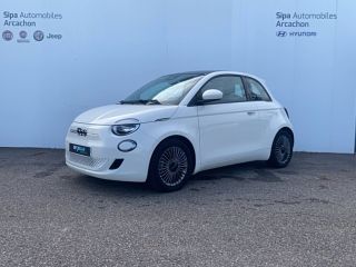 33260 : Hyundai Arcachon - Sipa Automobiles - FIAT 500e BERLINE MY22 SERIE 1 STEP 2 Icône - 500 III - Blanc - Automate à fonct. Continu - Courant électrique