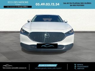 86000 : Hyundai Poitiers - Eco des Nations - MAZDA CX-30 - CX-30 - Blanc - Traction - Essence/Micro-Hybride