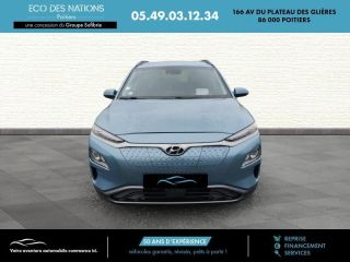 86000 : Hyundai Poitiers - Eco des Nations - HYUNDAI Kona - Kona - Bleu - Traction - Electrique
