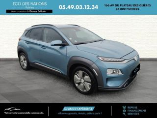 86000 : Hyundai Poitiers - Eco des Nations - HYUNDAI Kona - Kona - Bleu - Traction - Electrique