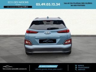 86000 : Hyundai Poitiers - Eco des Nations - HYUNDAI Kona - Kona - Bleu - Traction - Electrique