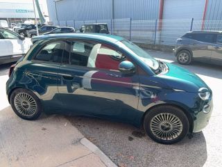 04100 : Hyundai Manosque - Pedinielli - FIAT 500e BERLINE MY22 SERIE 1 STEP 1 Icône - 500 III ELECTRIQUE - Bleu - Automate à fonct. Continu - Courant électrique