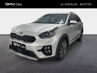 94270 : Hyundai Kremlin-Bicêtre - BPM Cars - KIA Niro - Niro - Gris Aluminium - Traction - Hybride : Essence/Electrique