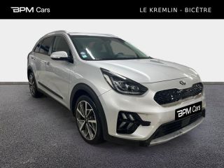 94270 : Hyundai Kremlin-Bicêtre - BPM Cars - KIA Niro - Niro - Gris Aluminium - Traction - Hybride : Essence/Electrique