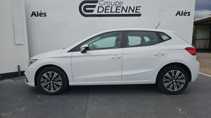 30100 : Hyundai Alès - Auto Hall - SEAT IBIZA Copa - IBIZA V - Blanc - Automate sequentiel - Essence sans plomb
