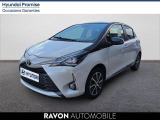 42100 : Hyundai Saint-Etienne - Ravon Automobile - TOYOTA YARIS MY19 Design Y20 - YARIS III - Blanc - Boîte manuelle - Essence sans plomb