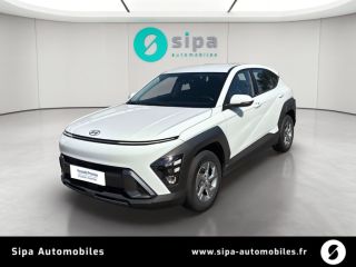 33140 : Hyundai - Sipa Automobiles – Bordeaux Sud - Villenave d’Ornon - HYUNDAI KONA Intuitive - KONA II - ATLAS WHITE - Automate sequentiel - Essence / Courant électrique