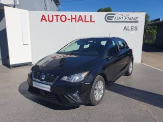 30100 : Hyundai Alès - Auto Hall - SEAT IBIZA Style - IBIZA V - Noir - Boîte manuelle - Essence sans plomb