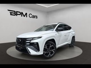 75013 : Hyundai Paris 13 - BPM Cars - HYUNDAI Tucson - Tucson - Serenity White Métal - Traction - Hybride : Essence/Electrique