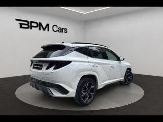 75013 : Hyundai Paris 13 - BPM Cars - HYUNDAI Tucson - Tucson - Serenity White Métal - Traction - Hybride : Essence/Electrique
