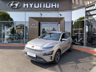 19100 : Hyundai Brive-la-Gaillarde - Garage Pouget - HYUNDAI Kona - Kona - Shimmering Silver Métal - Traction - Electrique