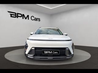 75013 : Hyundai Paris 13 - BPM Cars - HYUNDAI Kona - Kona - Atlas White - Traction - Hybride : Essence/Electrique