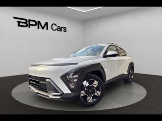 75013 : Hyundai Paris 13 - BPM Cars - HYUNDAI Kona - Kona - Atlas White - Traction - Hybride : Essence/Electrique