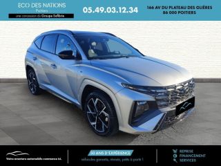 86000 : Hyundai Poitiers - Eco des Nations - HYUNDAI Tucson - Tucson - Shimmering Silver Métal - Traction - Hybride : Essence/Electrique