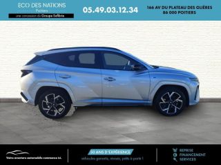 86000 : Hyundai Poitiers - Eco des Nations - HYUNDAI Tucson - Tucson - Shimmering Silver Métal - Traction - Hybride : Essence/Electrique
