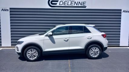 30100 : Hyundai Alès - Auto Hall - VOLKSWAGEN T-ROC Life - T-ROC - Blanc - Boîte manuelle - Essence sans plomb