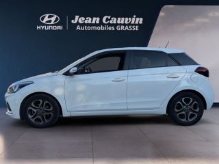 06130 : Hyundai Grasse - Garage Jean Cauvin - HYUNDAI i20 Intuitive - i20 II - Blanc - Boîte manuelle - Essence sans plomb