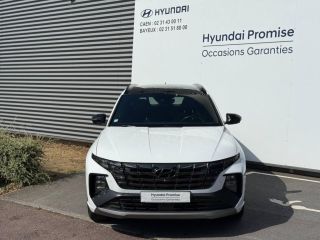 14100 : Hyundai Lisieux - Trajectoire Automobiles - HYUNDAI Tucson - Tucson - Atlas White - Traction - Hybride : Essence/Electrique