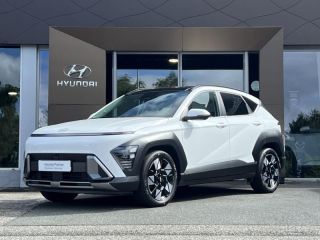 29000 : Hyundai Quimper - Iroise Automobiles - HYUNDAI Kona - Kona - Atlas White - Traction - Hybride : Essence/Electrique