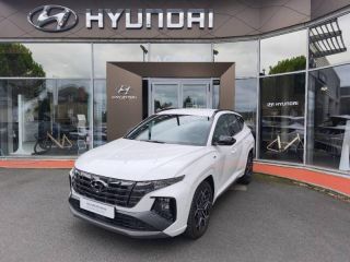 19100 : Hyundai Brive-la-Gaillarde - Garage Pouget - HYUNDAI Tucson - Tucson - Serenity White Métal - Transmission intégrale - Hybride : Essence/Electrique