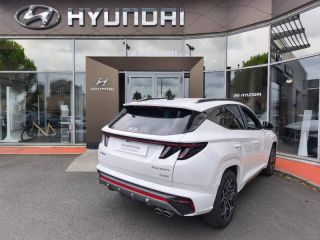 19100 : Hyundai Brive-la-Gaillarde - Garage Pouget - HYUNDAI Tucson - Tucson - Serenity White Métal - Transmission intégrale - Hybride : Essence/Electrique