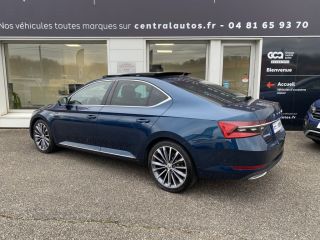 69340 : Hyundai Lyon Ouest - Groupe Central Autos - SKODA SUPERB Laurin &amp; Klement - SUPERB III - Bleu - Automate sequentiel - Essence / Courant électrique
