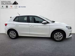 13730 : Hyundai Marignane - Cap Milanesio - SKODA FABIA Selection - FABIA IV - Blanc - Boîte manuelle - Essence sans plomb