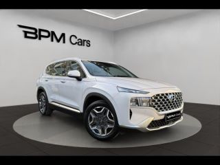75013 : Hyundai Paris 13 - BPM Cars - HYUNDAI Santa Fe - Santa Fe - Glacier White Métal - Transmission intégrale - Hybride rechargeable : Essence/Electrique
