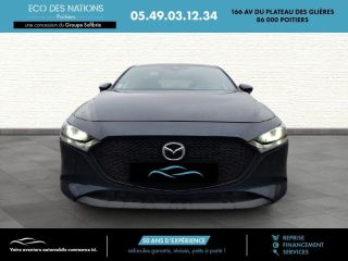 86000 : Hyundai Poitiers - Eco des Nations - MAZDA Mazda 3 - Mazda 3 - Deep Crystal Blue Mica - Traction - Essence/Micro-Hybride