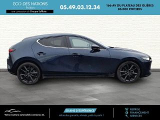 86000 : Hyundai Poitiers - Eco des Nations - MAZDA Mazda 3 - Mazda 3 - Deep Crystal Blue Mica - Traction - Essence/Micro-Hybride