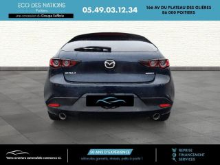 86000 : Hyundai Poitiers - Eco des Nations - MAZDA Mazda 3 - Mazda 3 - Deep Crystal Blue Mica - Traction - Essence/Micro-Hybride
