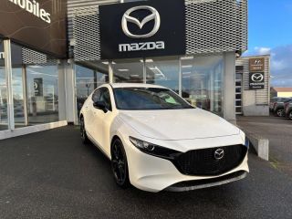 29000 : Hyundai Quimper - Iroise Automobiles - MAZDA Mazda 3 - Mazda 3 - Blanc - Traction - Essence/Micro-Hybride