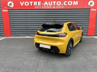 30100 : Hyundai Alès - Auto Hall - PEUGEOT 208 GT Line - 208 II - Jaune - Boîte automatique - Essence sans plomb