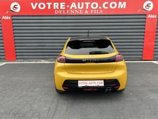 30100 : Hyundai Alès - Auto Hall - PEUGEOT 208 GT Line - 208 II - Jaune - Boîte automatique - Essence sans plomb