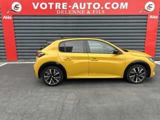 30100 : Hyundai Alès - Auto Hall - PEUGEOT 208 GT Line - 208 II - Jaune - Boîte automatique - Essence sans plomb